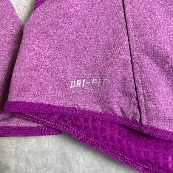 Nike Dri-Fit Full Zip Womens M Magenta Running Activewear Lightweight Colorful - Picture 4 of 11